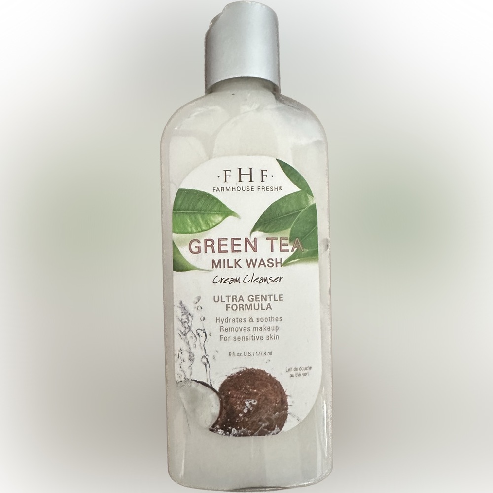 FarmHouse Fresh Green Tea Milk Wash Cream Cleanser